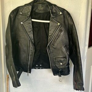 Leather Biker jacket